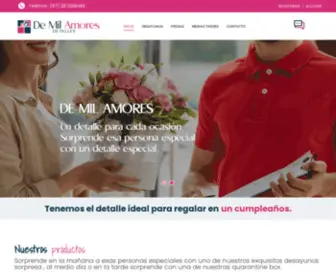 Desayunosdemilamores.online(Desayunos de Mil Amores) Screenshot