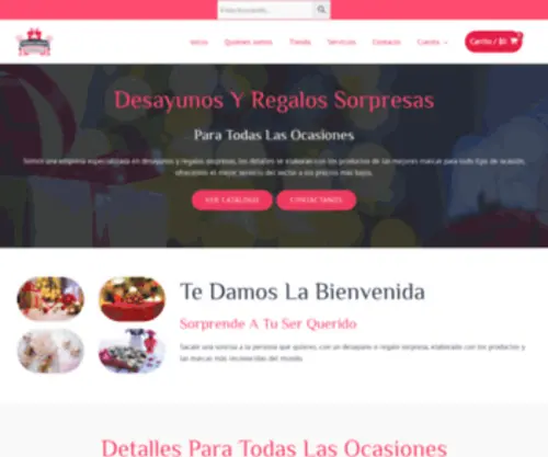 Desayunosorpresas.com.co(Desayunos) Screenshot