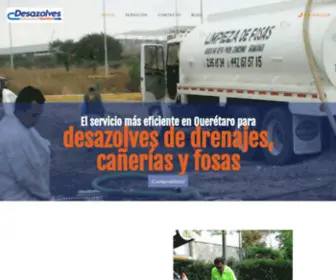 Desazolvesqueretaro.com(Desazolve) Screenshot