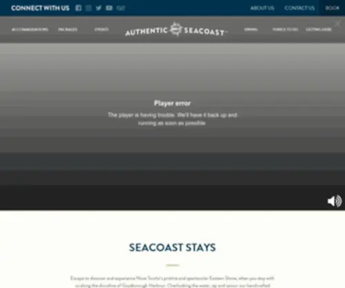 Desbarresmanor.com(Seacoast Stays) Screenshot