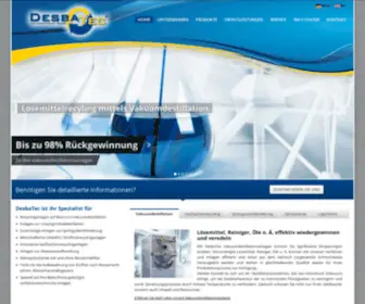 Desbatec.com(DesbaTec Anlagentechnik GmbH) Screenshot