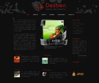 Desben.com(Designs that Benefits) Screenshot