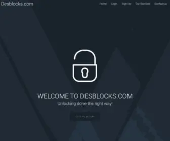 Desblocks.com(IPhone) Screenshot