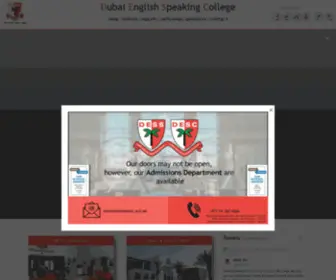 Desc.sch.ae(Dubai English Speaking College) Screenshot