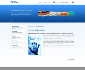 Desca.ch(Herzlich willkommen) Screenshot