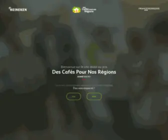 Descafespournosregions.fr(Accueil) Screenshot