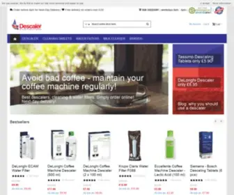 Descaler.co.uk(Descaler UK) Screenshot