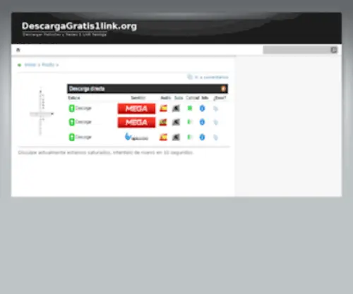 Descargagratis1Link.org(Descargar Gratis Peliculas) Screenshot