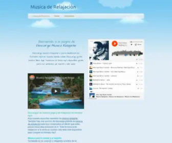 Descargamusicarelajante.com(Musica de Relajación) Screenshot