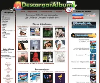 Descargaralbum.com(Descargar DISCOS cds discografias) Screenshot