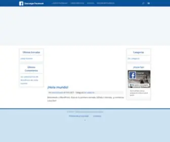 Descargarfacebook.net(Default Web Page) Screenshot