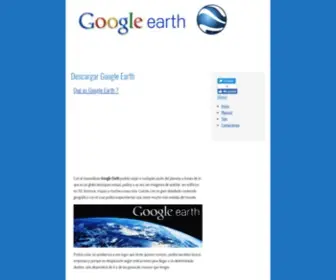 Descargargoogleearth.com(Descargar) Screenshot