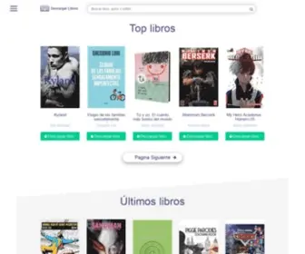 Descargarlibros.top(Descargar Libros Gratis en EPUB) Screenshot
