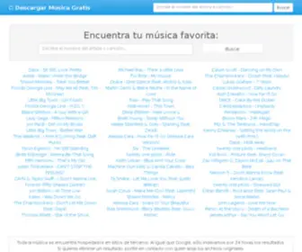 Descargarmusicagratis.club(Escucha y descarga música gratis desde tu computador o móvil. Busca) Screenshot