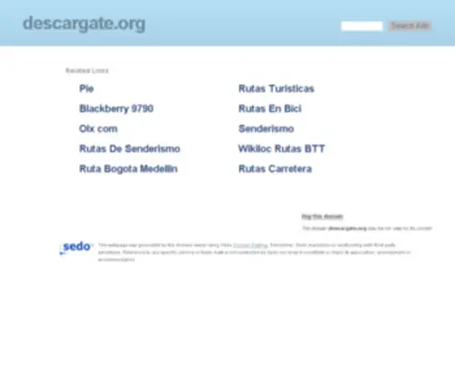 Descargate.org(Listing of /v1/MossoCloudFS) Screenshot