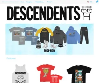Descendents.store(Buy Descendents Merch) Screenshot