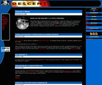 Descent3.com(Descent 3) Screenshot