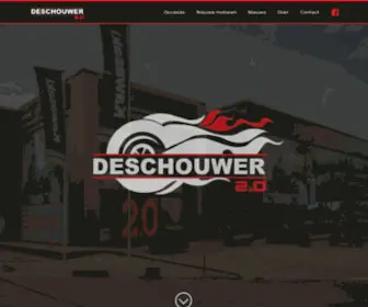 Deschouwermotos.be(Motorcycle Megastore) Screenshot