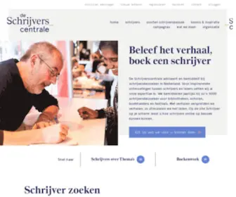 DeschrijVerscentrale.nl(De Schrijverscentrale) Screenshot