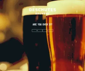 Deschutesbrewery.com(Deschutes Brewery) Screenshot