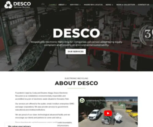 Desco.co.za(Desco) Screenshot
