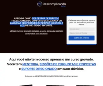 Descomplicandoads.com.br(Curso de Google Ads) Screenshot