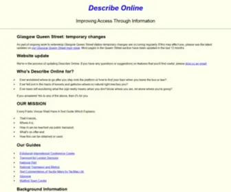 Describe-Online.com(Describe Online) Screenshot