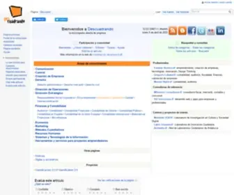 Descuadrando.com(Página Principal) Screenshot