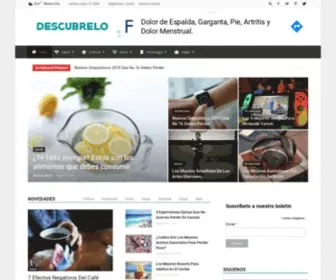 Descubrelo.mx(Noticias Y Tips De Salud) Screenshot