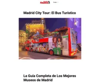 Descubremadrid.com(Movida madrileña) Screenshot