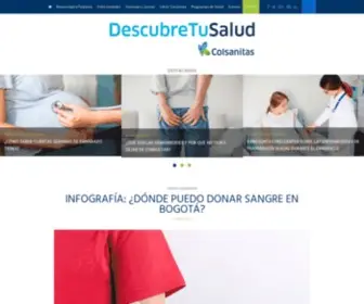 Descubretusalud.com(Inicio) Screenshot