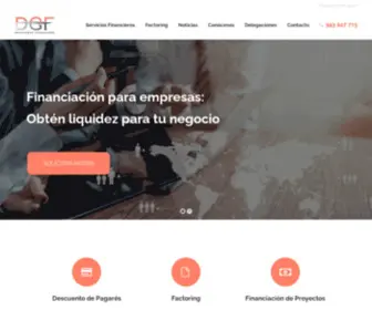 DescuentoGlobalfinanciero.com(Financiación empresas rápida y sencilla) Screenshot