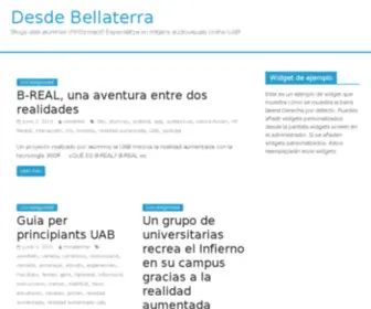 Desdebellaterra.com(Desde Bellaterra) Screenshot