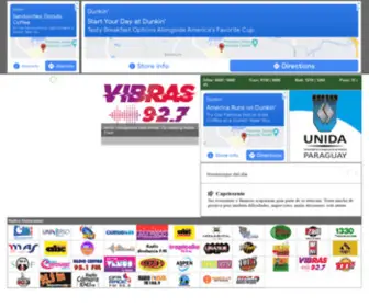 Desdeparaguay.com.py(Radio emisoras del Paraguay) Screenshot