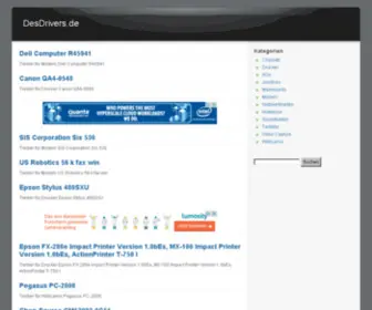 Desdrivers.de(desdrivers) Screenshot