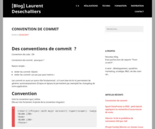 Desechalliers.com(Redirection en HTML) Screenshot