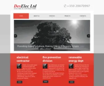 DeselecGibraltar.com(DesElec Ltd) Screenshot