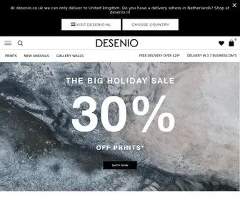 Desenio.co.uk(Wall art with Scandinavian design) Screenshot