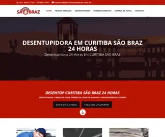 Desentopsaobraz.com.br(DESENTUPIDORA CURITIBA S) Screenshot