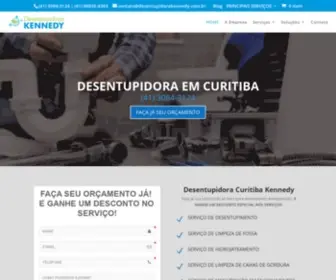 Desentupidorakennedy.com.br(DESENTUPIDORA EM CURITIBA) Screenshot