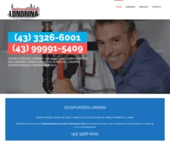 Desentupidoralondrina.com.br(DESENTUPIDORA LONDRINA) Screenshot