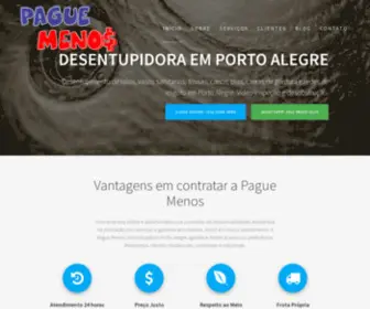 Desentupidorapaguemenos.com(DESENTUPIDORA EM PORTO ALEGRE) Screenshot