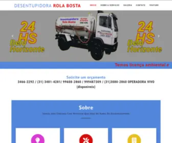 Desentupidorarolabosta.com.br(Desentupidora RolaBosta) Screenshot