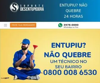 Desentupidorasuporte.com.br(Desentupidora Suporte) Screenshot