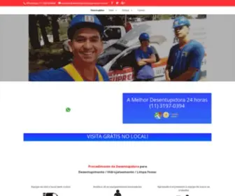 Desentupidorasuprema.com.br(Desentupidora Suprema) Screenshot