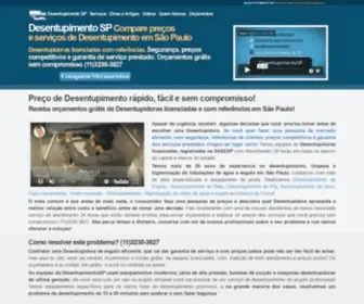 Desentupimentosp.com(Desentupimento SP) Screenshot