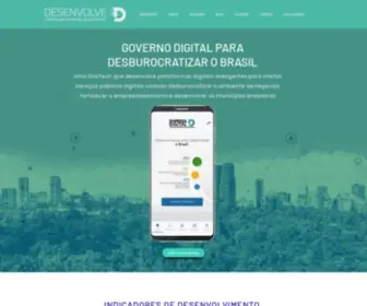 Desenvolvecidade.com.br(Govtech) Screenshot