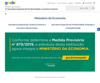 Desenvolvimento.gov.br(Indústria) Screenshot
