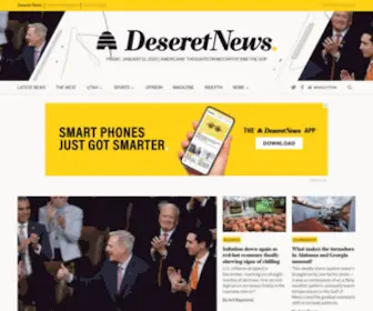 Deseret.com(Deseret News) Screenshot