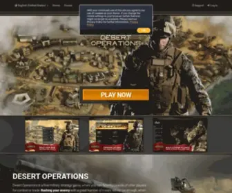 Desert-Operations.us(Desert Operations) Screenshot